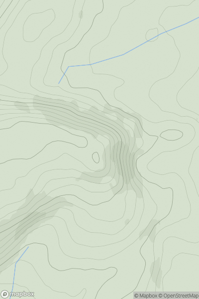 Thumbnail image for Fan [South-West Wales] [SN675314] showing contour plot for surrounding peak